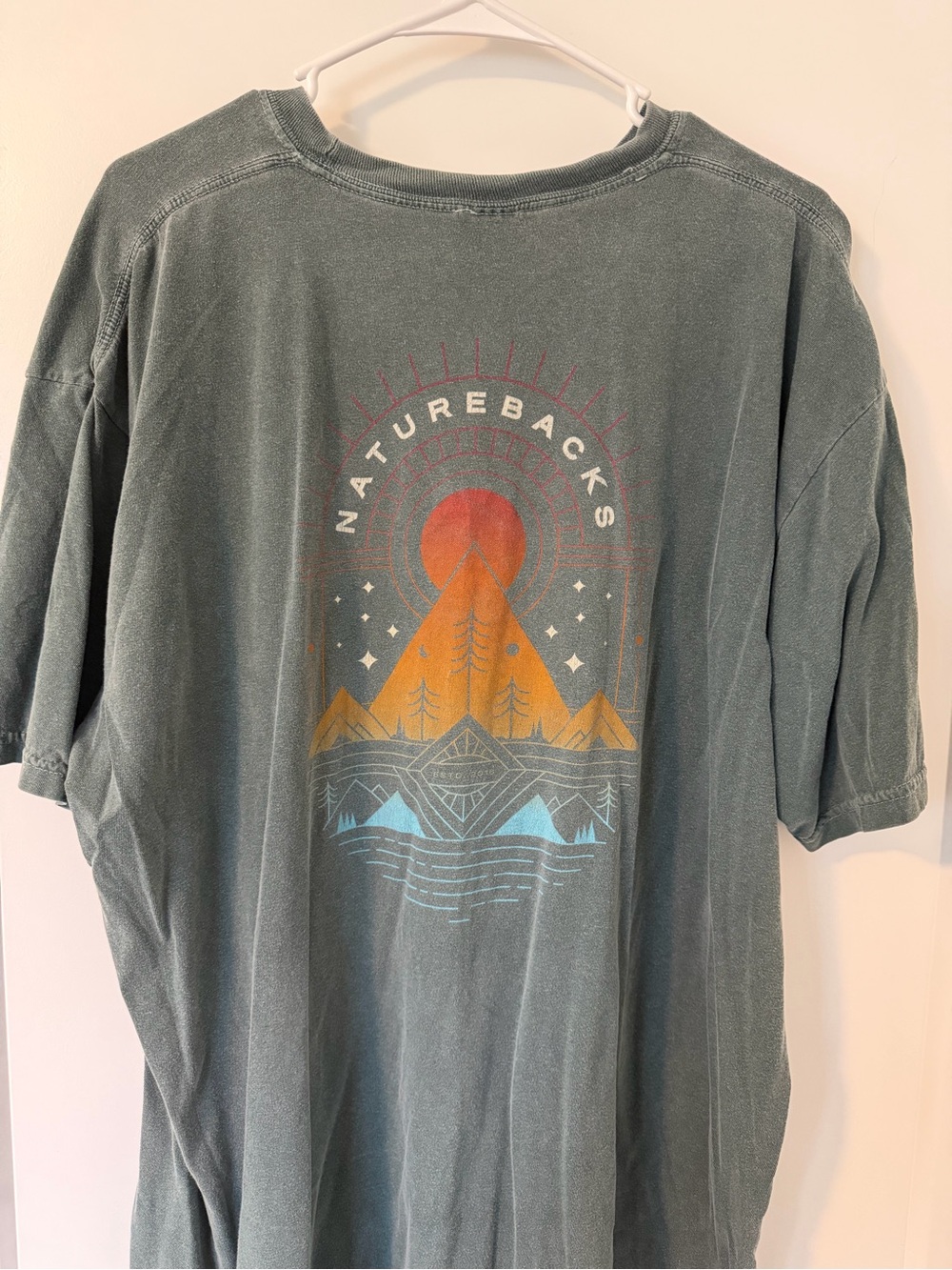Lot of 5 Nature Backs Comfort Colors Shirts 2x - Picture 3 of 11